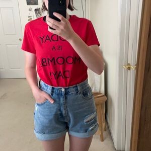 NWOT MooMba Beach Aruba t shirt